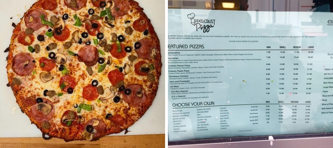 Thee Upper Crust Pizza
